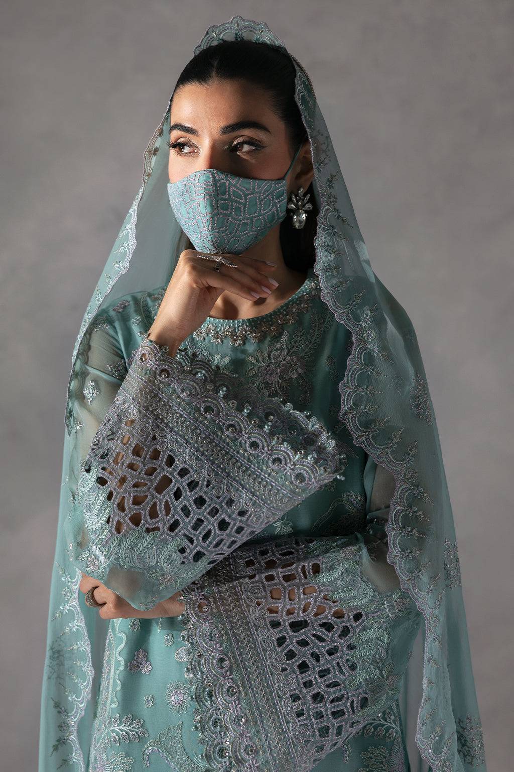 Flossie | Laconic Formals | FE - 905 A by Maria Faisal - Registered Vendor of : Flossie - type : Ladies Clothes - 100% original wedding dresses