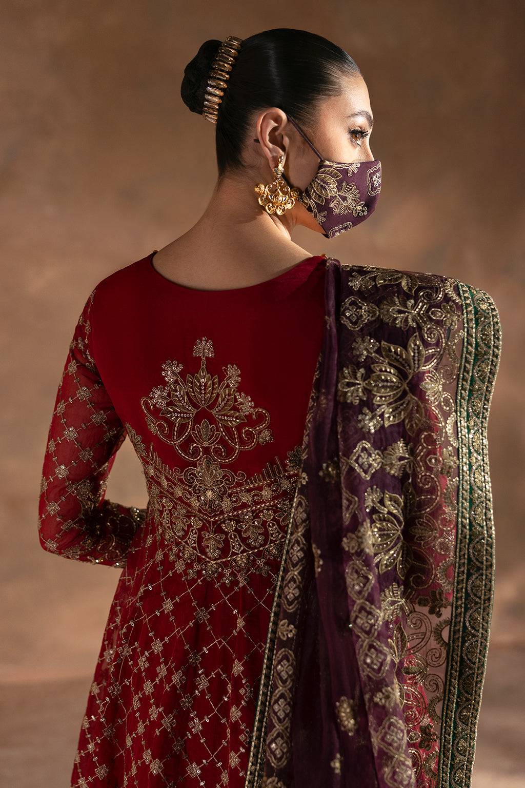 Flossie | Laconic Formals | FE - 909 by Maria Faisal - Registered Vendor of : Flossie - type : Ladies Clothes - 100% original wedding dresses