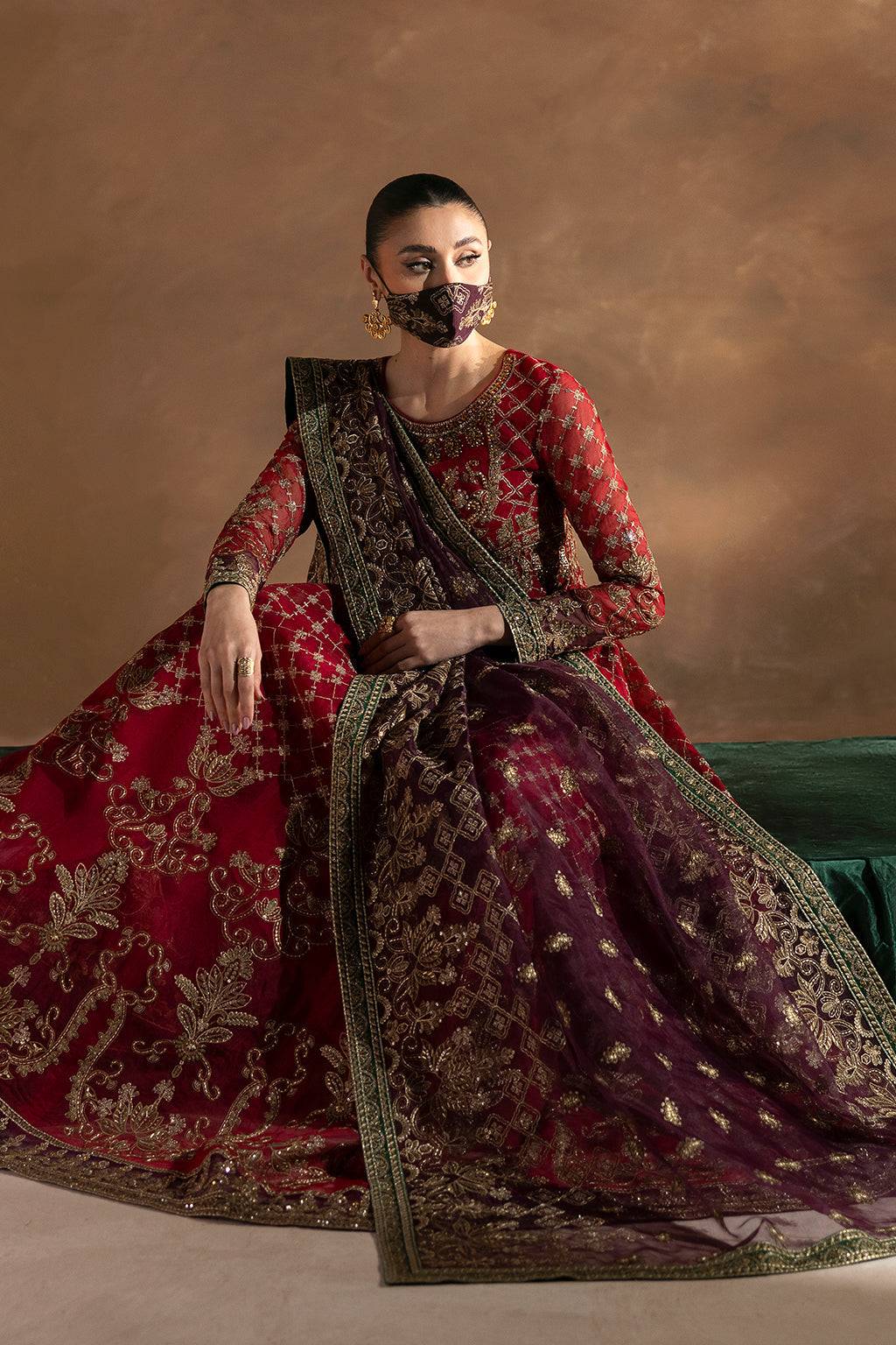 Flossie | Laconic Formals | FE - 909 by Maria Faisal - Registered Vendor of : Flossie - type : Ladies Clothes - 100% original wedding dresses