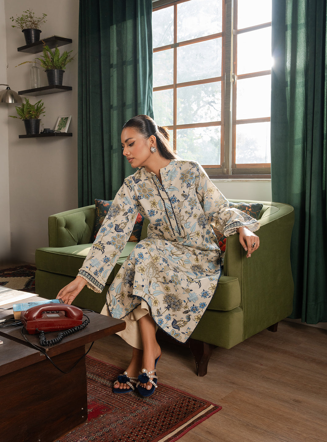 IVORY MIST – authentic Pakistani dress from the Lumiere Pret collection for women in the UK