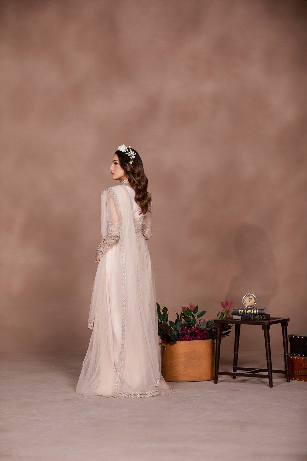 Flossie | Studio RTW | ROSE COLORED by Maria Faisal - Registered Vendor of : Flossie - type : Ladies Clothes - 100% original wedding dresses