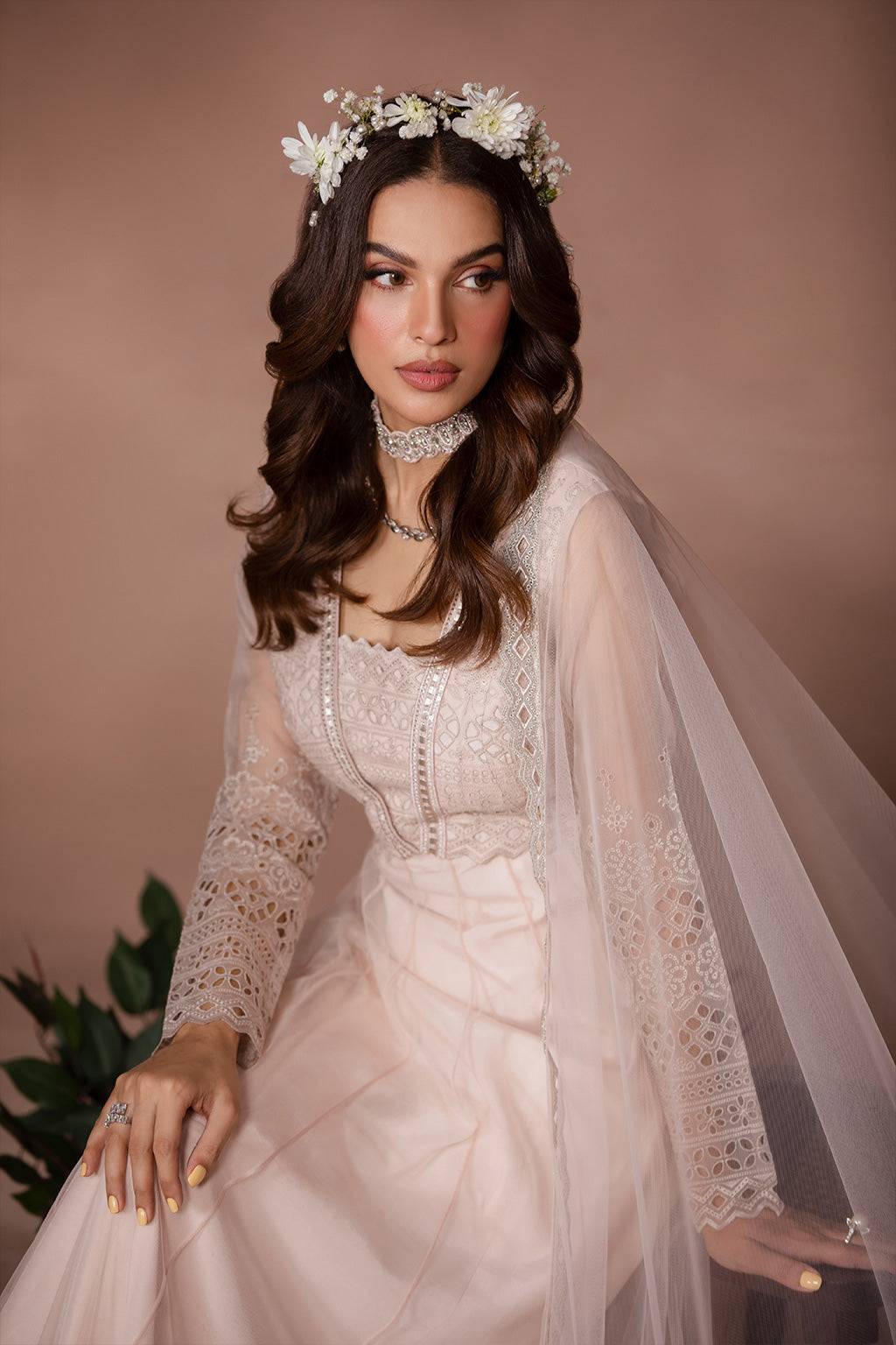 Flossie | Studio RTW | ROSE COLORED by Maria Faisal - Registered Vendor of : Flossie - type : Ladies Clothes - 100% original wedding dresses