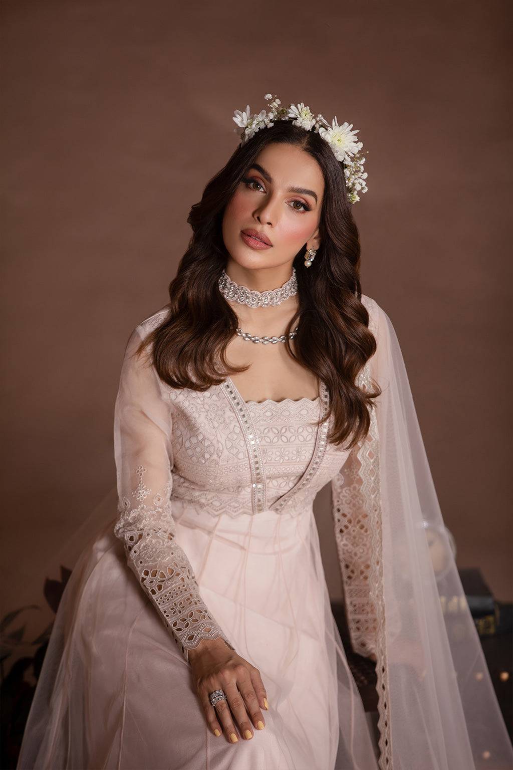 Flossie | Studio RTW | ROSE COLORED by Maria Faisal - Registered Vendor of : Flossie - type : Ladies Clothes - 100% original wedding dresses