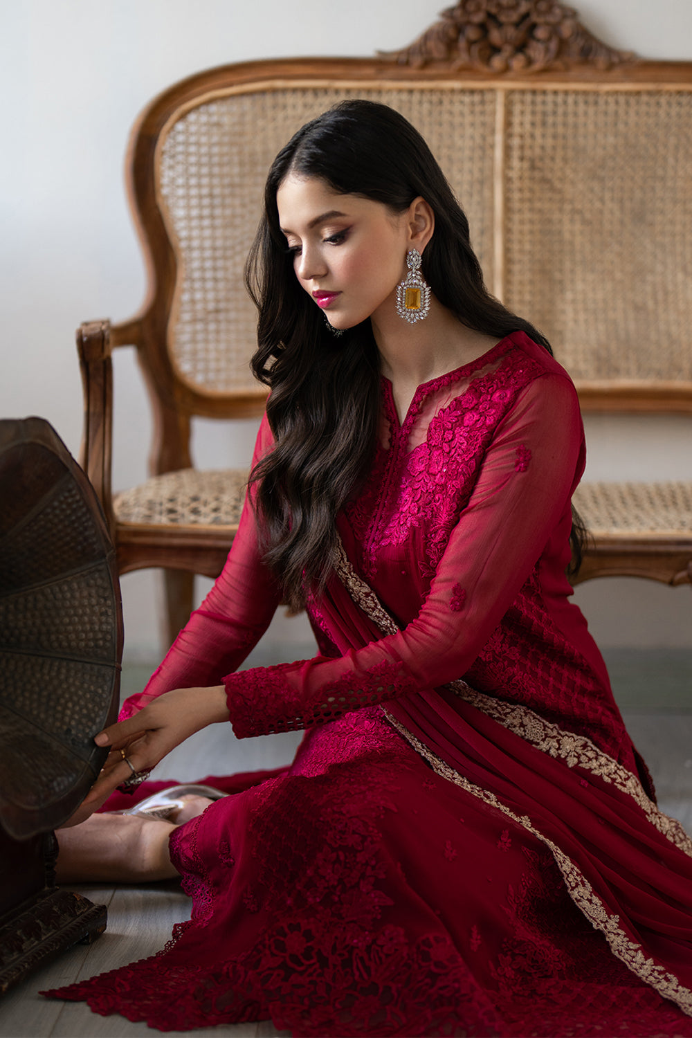 Azure | Ensembles | Fuchsia Blaze - Ladies Clothes - Maria Faisal