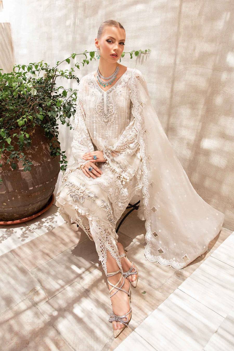 Maria B | Bridal Formals | Pearla by Maria Faisal - Registered Vendor of : Maria B - type : Ladies Clothes - 100% original wedding dresses