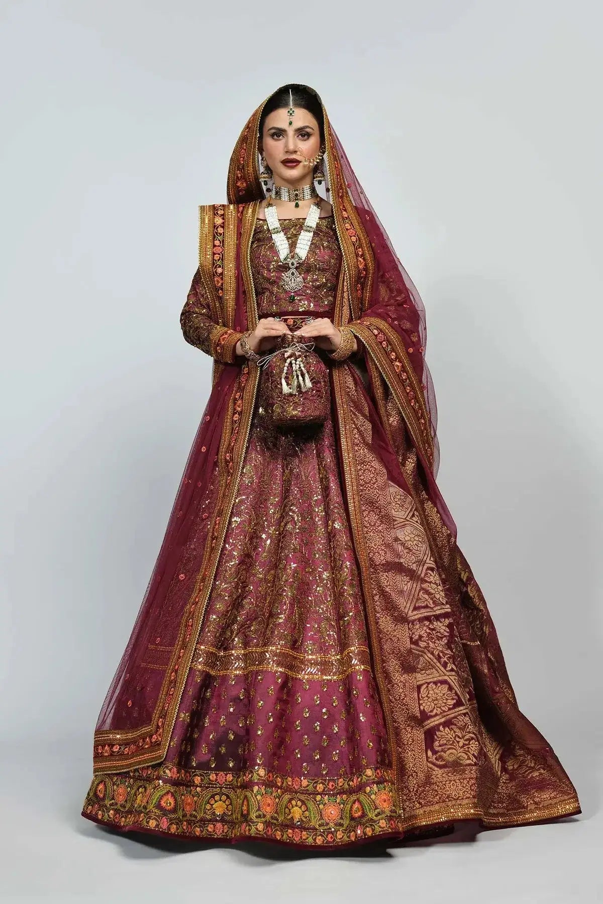 Fahad Hussayn | National Sport Casbah | Rasm by Maria Faisal - Registered Vendor of : Fahad Hussayn - type : Wedding Dress - 100% original wedding dresses