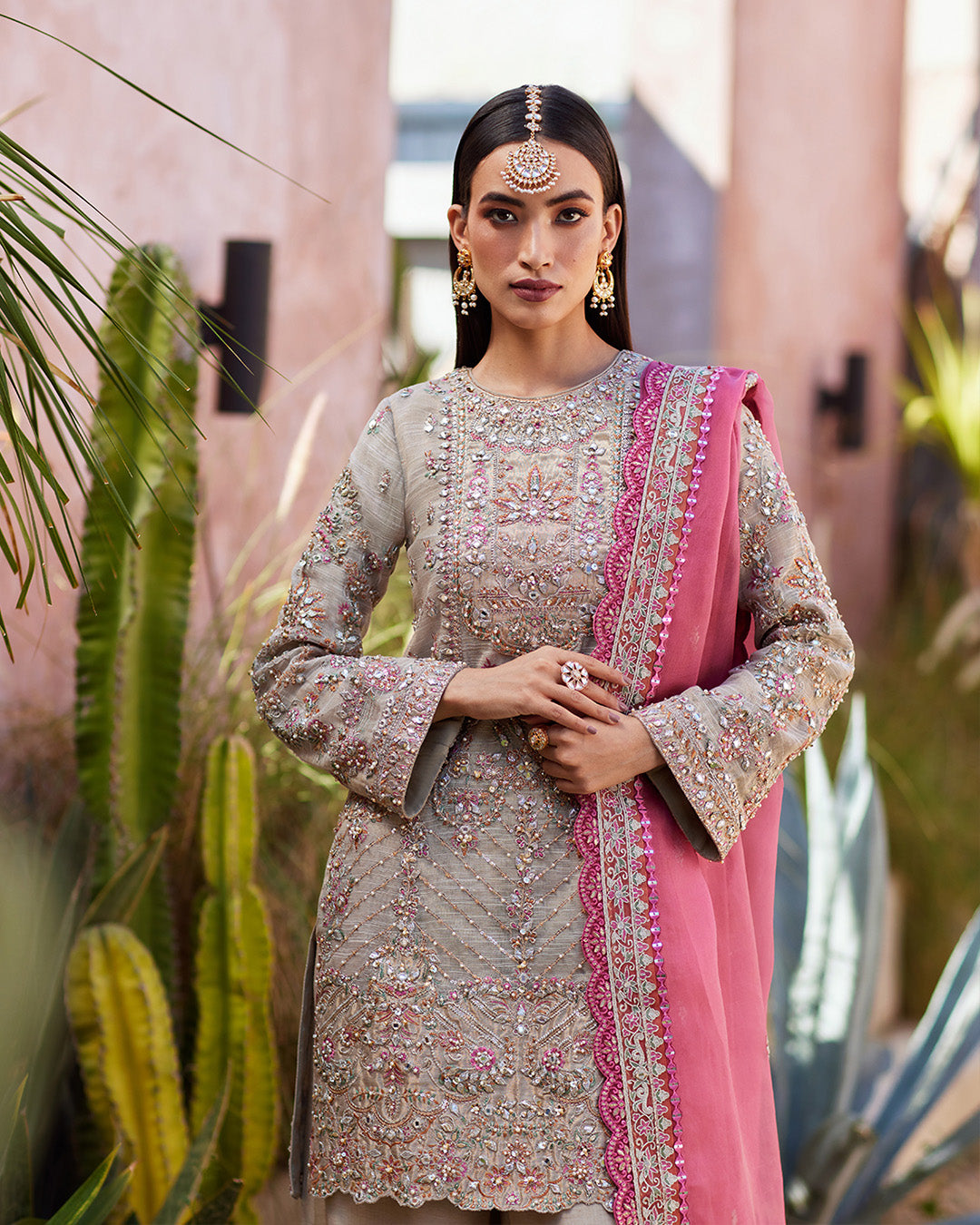 Faiza Saqlain | Aurnia Spring Festive Edit 24 | Rosaline - Wedding Dress - Maria Faisal