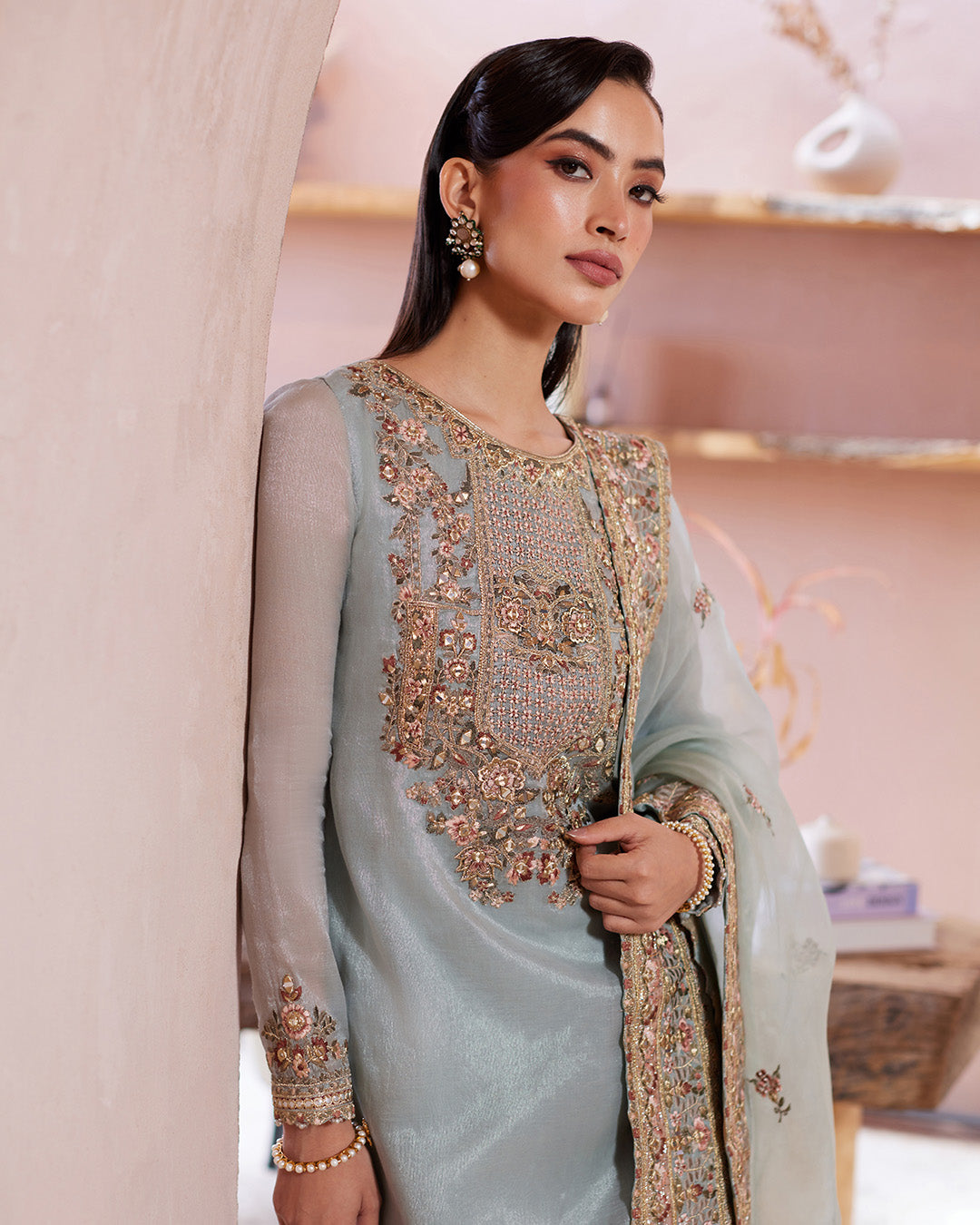 Faiza Saqlain | Aurnia Spring Festive Edit 24 | Zaafia - Wedding Dress - Maria Faisal