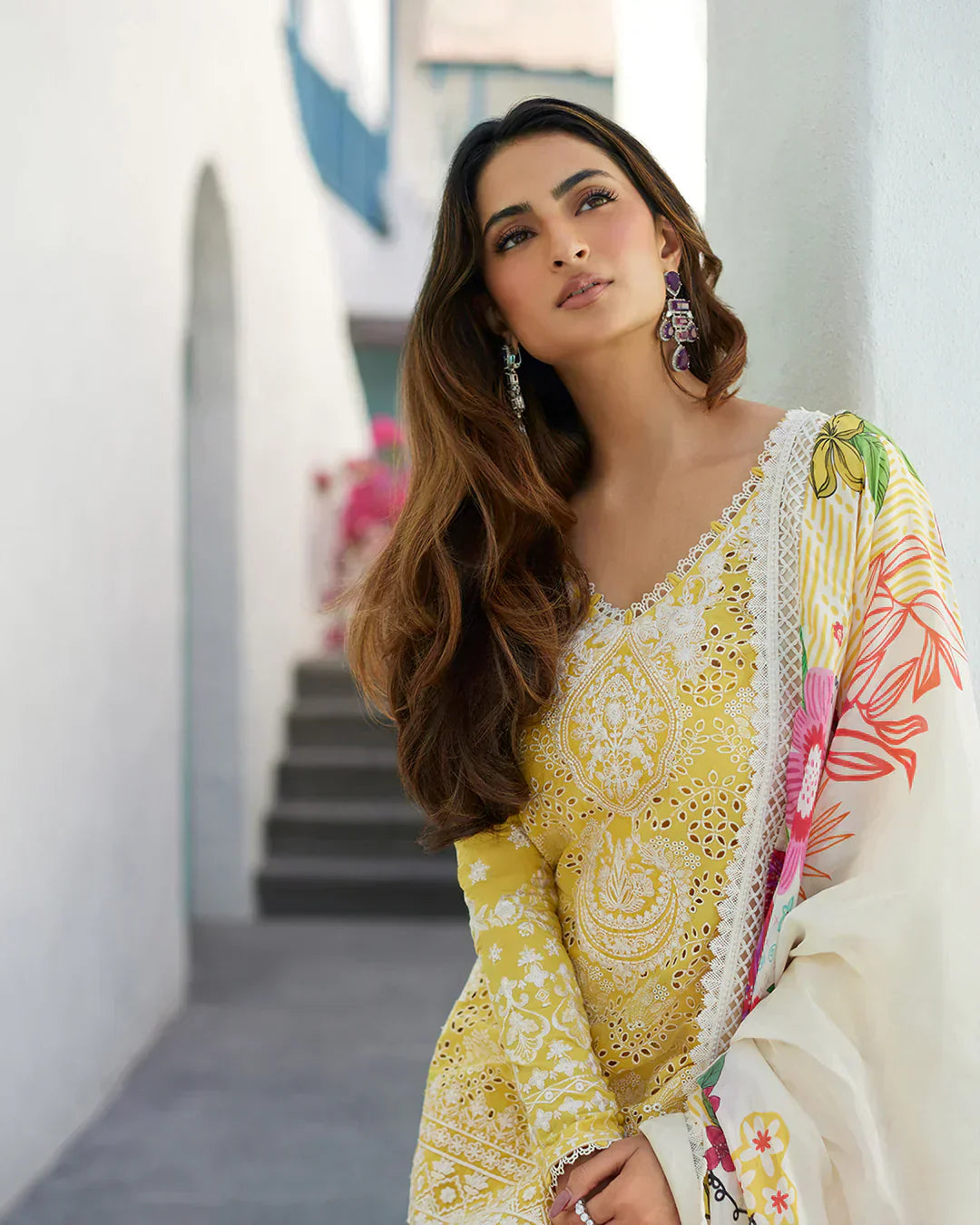Faiza Saqlain | Liliana Luxury Lawn 24 | Talin - Ladies Clothes - Maria Faisal