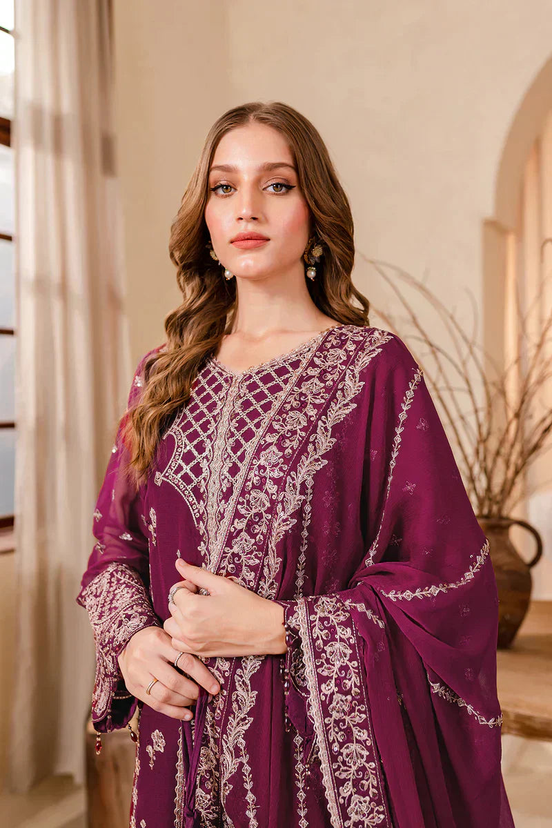 Farasha | Ritizer Festive Formals | Magenta Marvel - Ladies Clothes - Maria Faisal