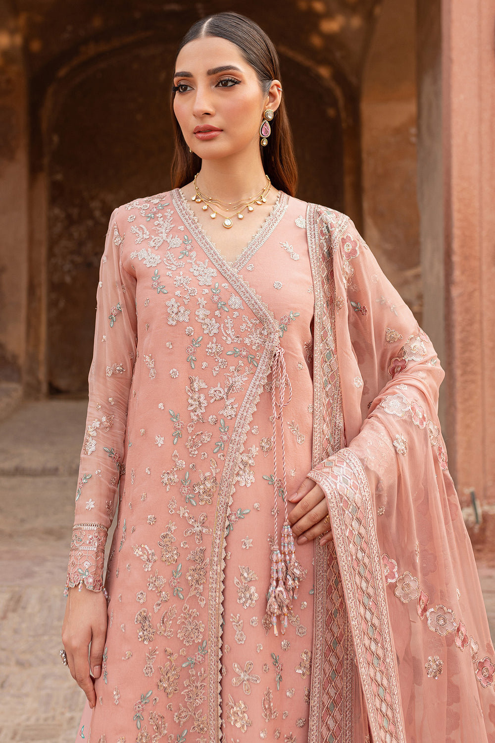 Farasha | Ritzier Wedding Formals | Peach Bell - Ladies Clothes