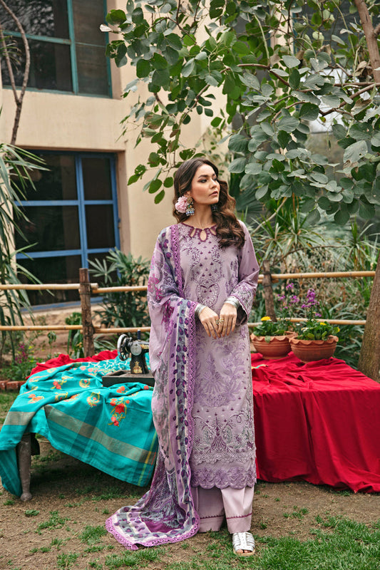 Florent | Luxury Lawn 24 | FFL-1A - Ladies Clothes - Maria Faisal