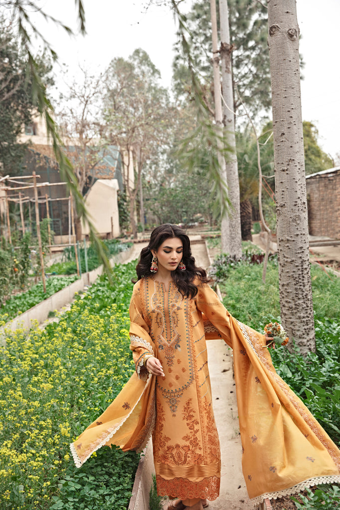 Florent | Luxury Lawn 24 | FFL-4A - Ladies Clothes - Maria Faisal