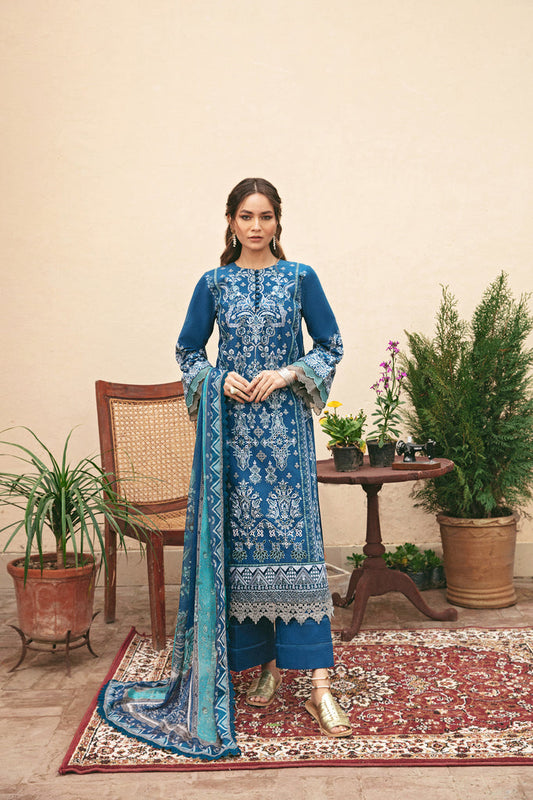 Florent | Luxury Lawn 24 | FFL-5A - Ladies Clothes - Maria Faisal