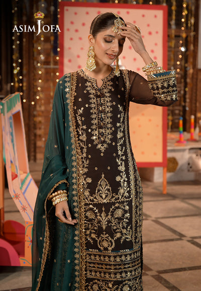 Asim Jofa | Chamak Damak Festive 24 | AJCD-29 - Pakistani Dress - Maria Faisal