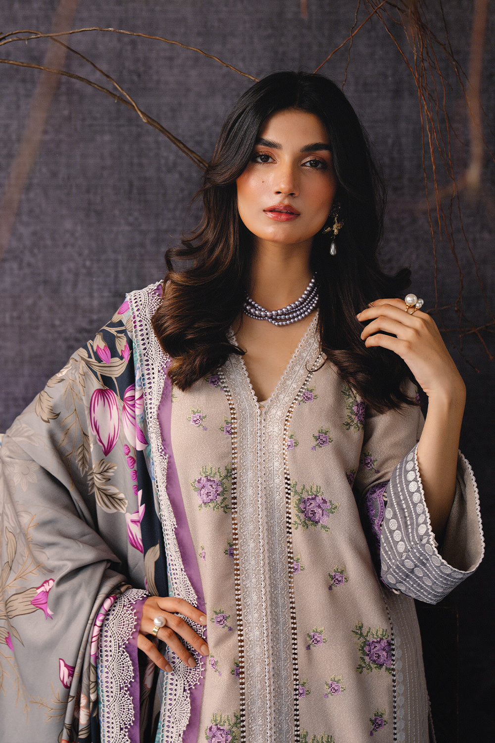 Saira Rizwan | Winter 2024 | REVE-SRW24-06 - Ladies Clothes - Maria Faisal