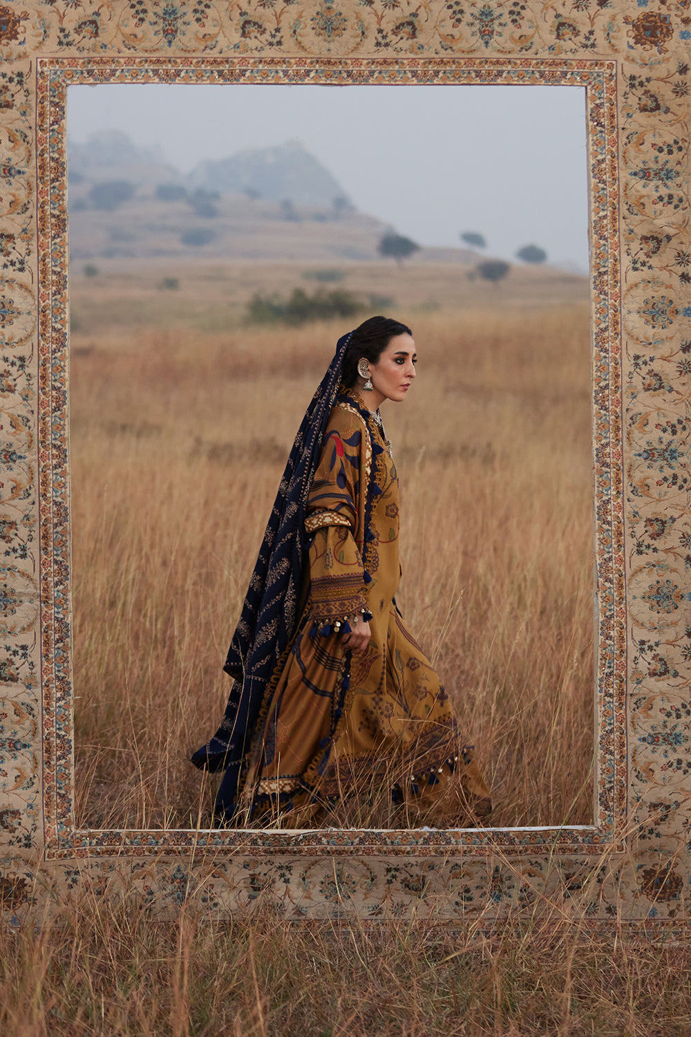 LALEH-SRW25-07 – authentic Pakistani dress from the Winter Khaddar 25 collection for women in the UK