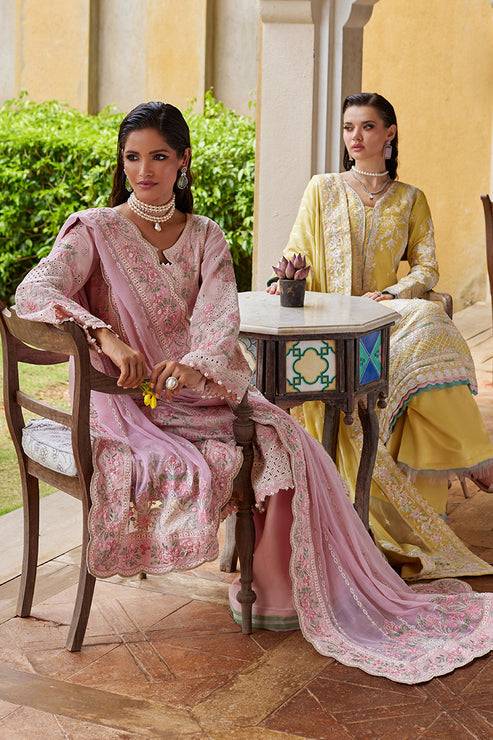 Gulaal | Luxury Lawn 25 | Magnolia by Maria Faisal - Registered Vendor of : Gulaal - type : Ladies Clothes - 100% original wedding dresses