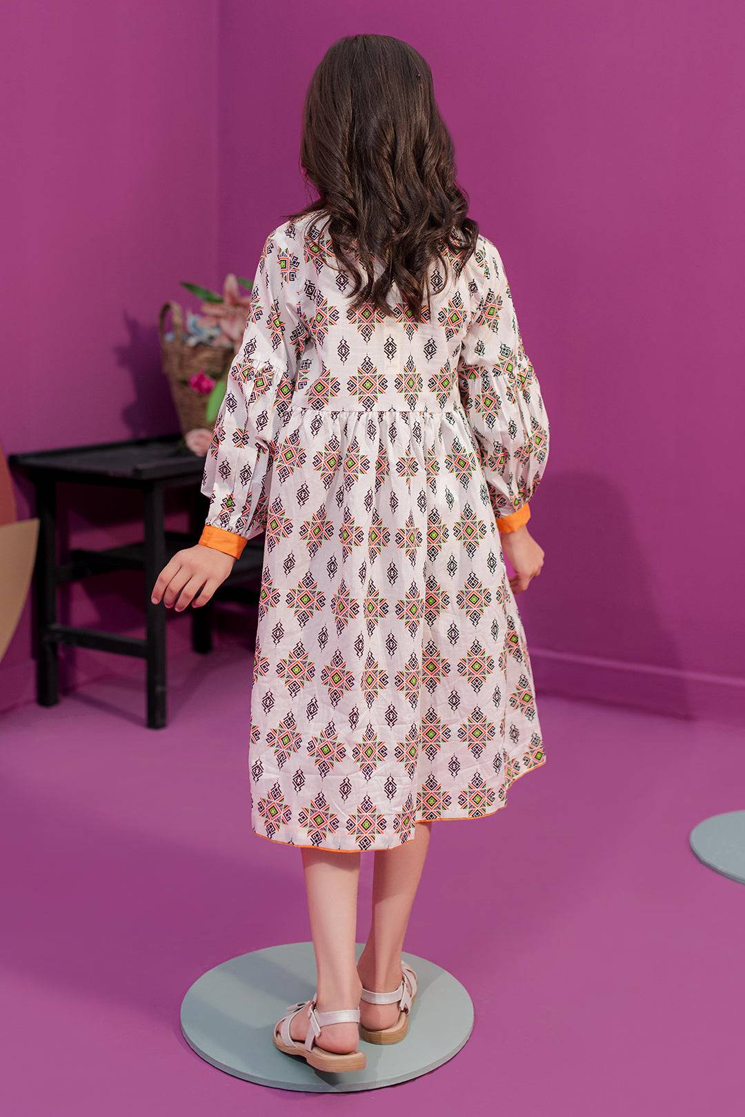 Zellbury Girls | 1 Piece Cambric | Kurta - 2676 by Maria Faisal - Registered Vendor of : Zellbury Girls - type : Kids Clothes - 100% original wedding dresses