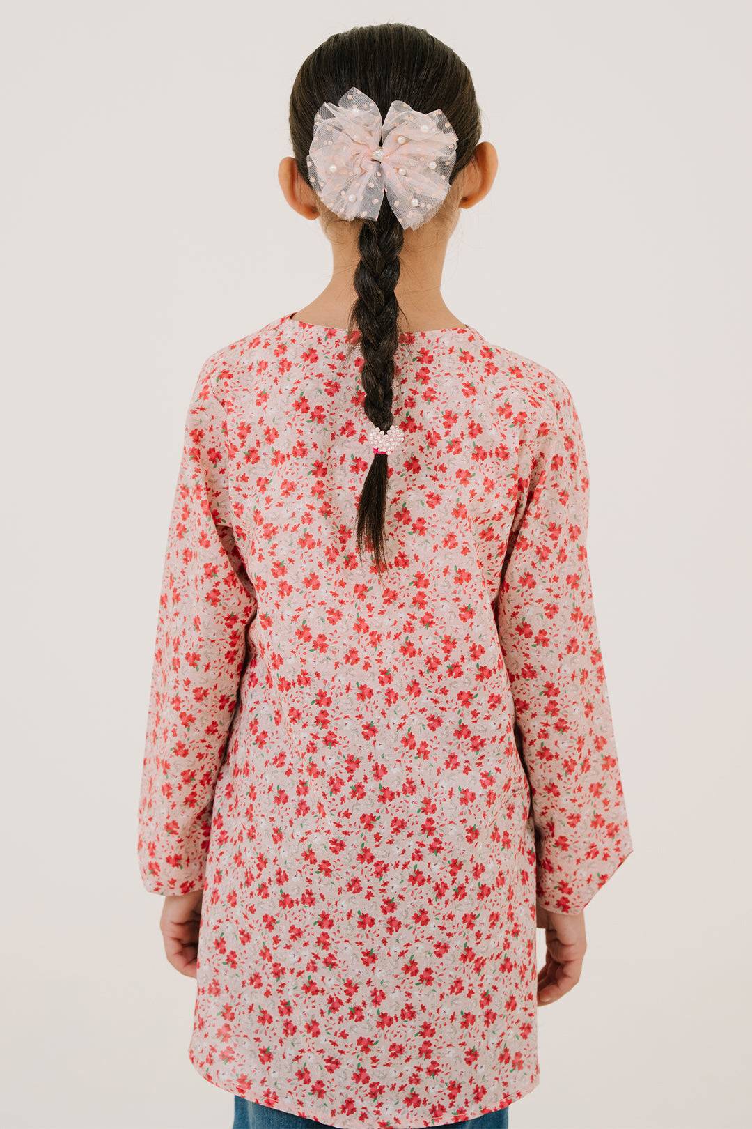 Zellbury Girls | 1 Piece Lawn | Kurta - 1439 by Maria Faisal - Registered Vendor of : Zellbury Girls - type : Kids Clothes - 100% original wedding dresses