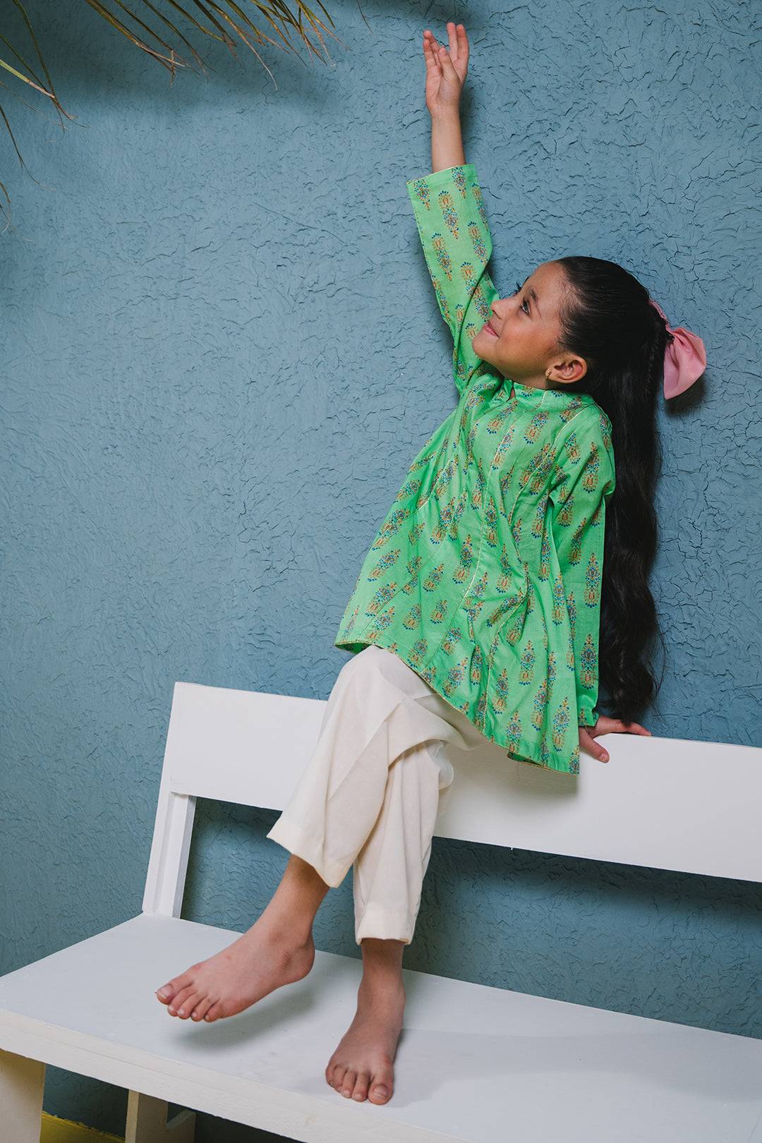 Zellbury Girls | 1 Piece Lawn | Kurta - 1443 by Maria Faisal - Registered Vendor of : Zellbury Girls - type : Kids Clothes - 100% original wedding dresses