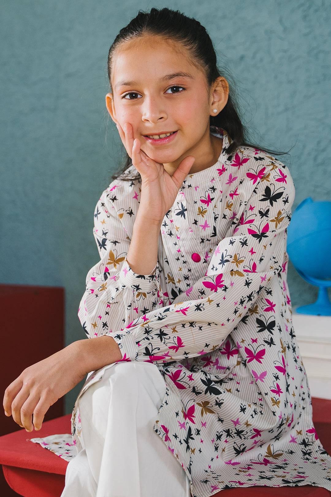 Zellbury Girls | 1 Piece Lawn | Kurta - 1626 by Maria Faisal - Registered Vendor of : Zellbury Girls - type : Kids Clothes - 100% original wedding dresses