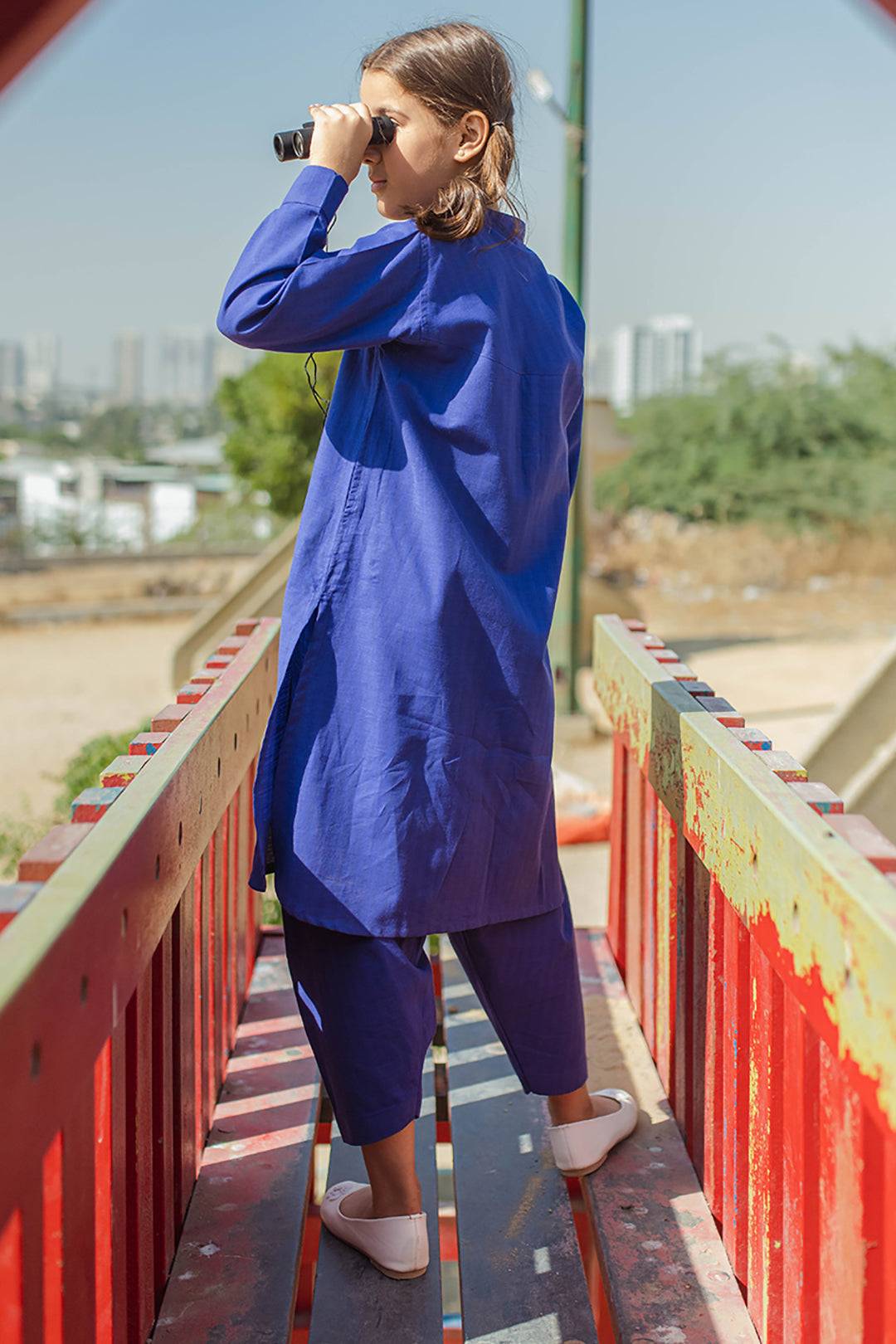 Zellbury Girls | 2 Piece Khaddar | Kurta Trouser - 2233 by Maria Faisal - Registered Vendor of : Zellbury Girls - type : Kids Clothes - 100% original wedding dresses