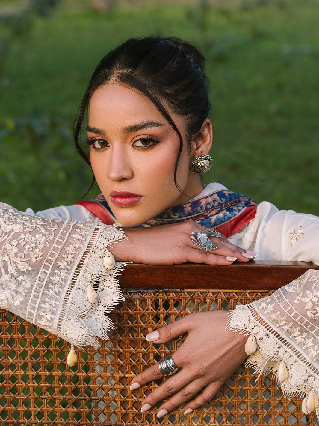 Mahnur | Dahlia Luxury Lawn 25 | Gia by Maria Faisal - Registered Vendor of : Mahnur - type : Ladies Clothes - 100% original wedding dresses