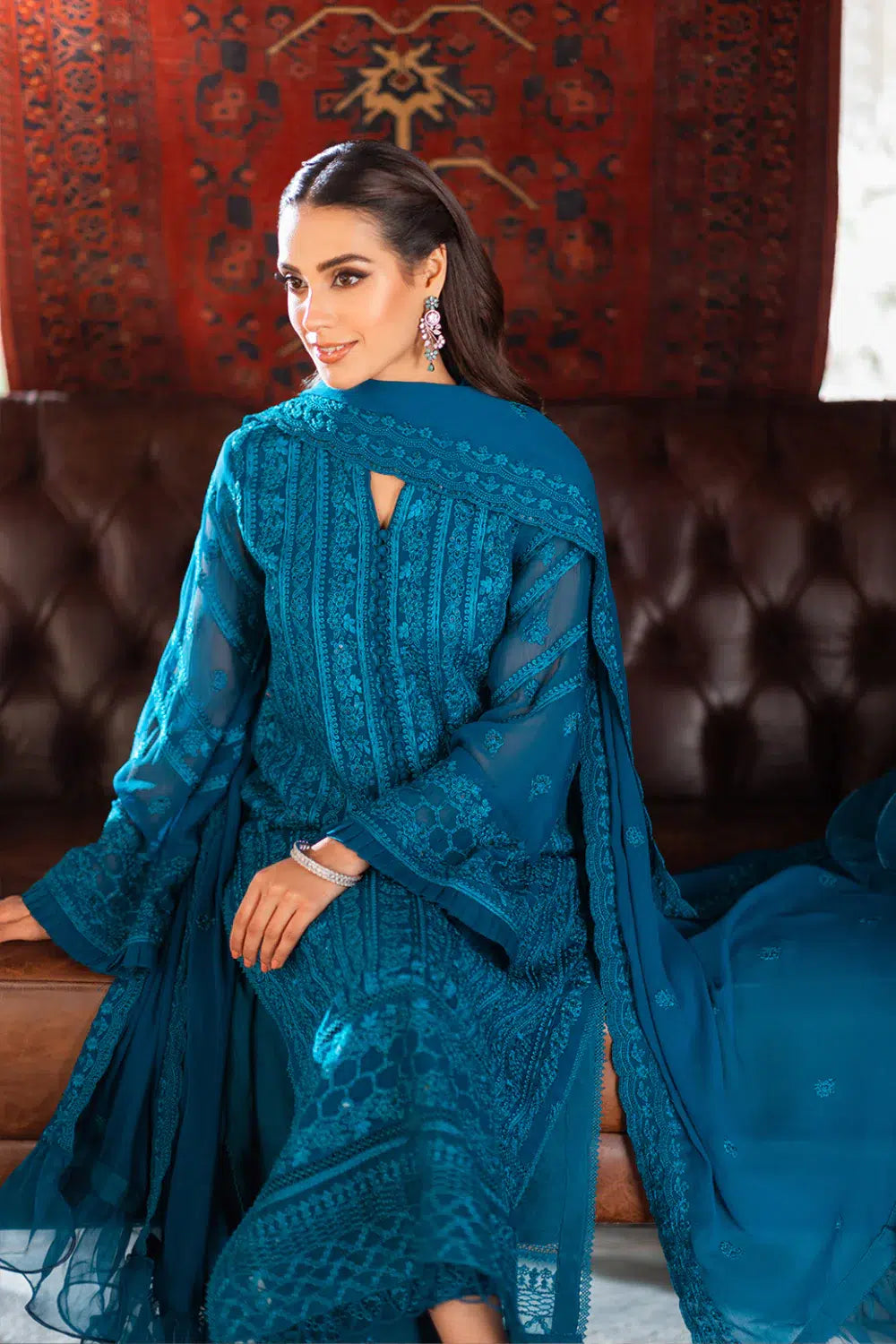 Azure | Embroidered Formals | Gilded Sea - Formal