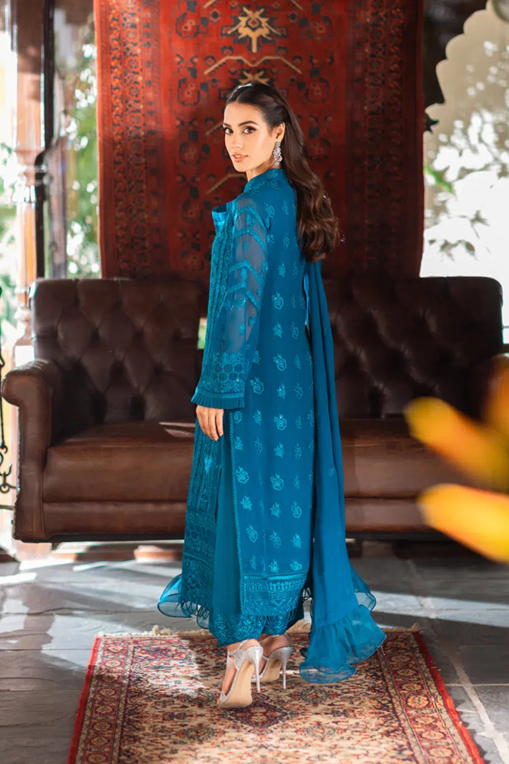 Azure | Embroidered Formals | Gilded Sea - Formal