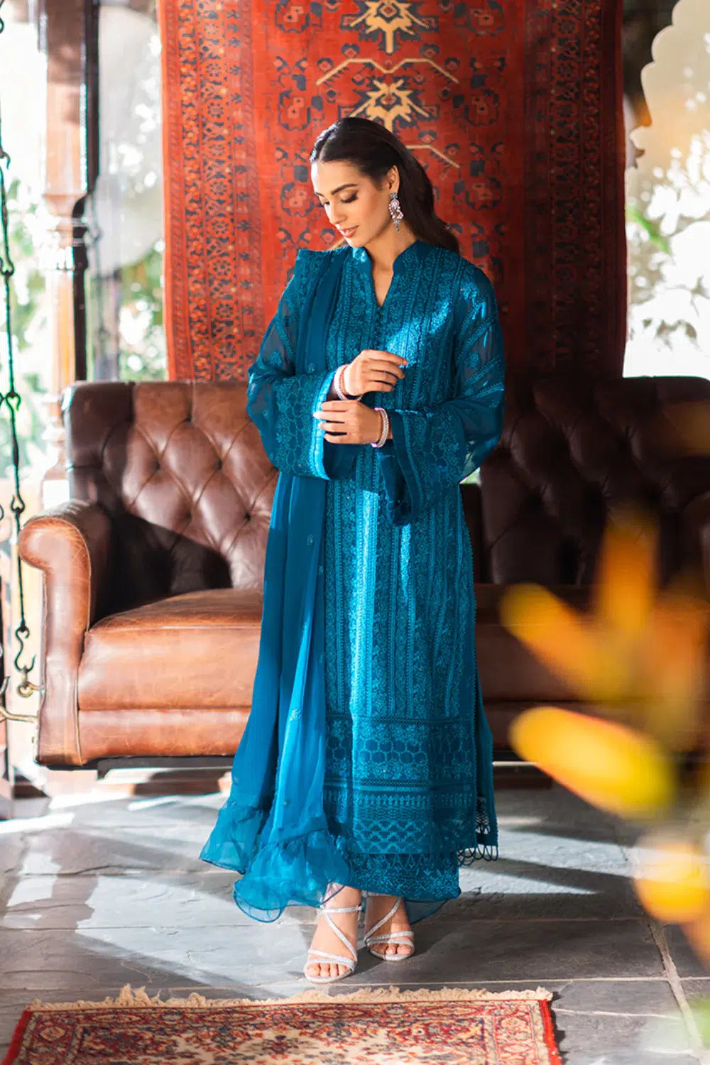 Azure | Embroidered Formals | Gilded Sea - Formal
