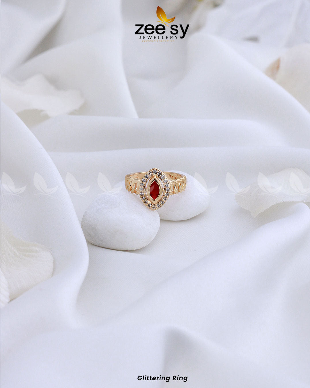 Glittering Ring - Rings