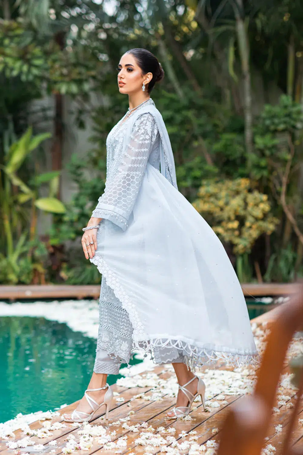 Azure | Embroidered Formals | Granite Grace - Formal