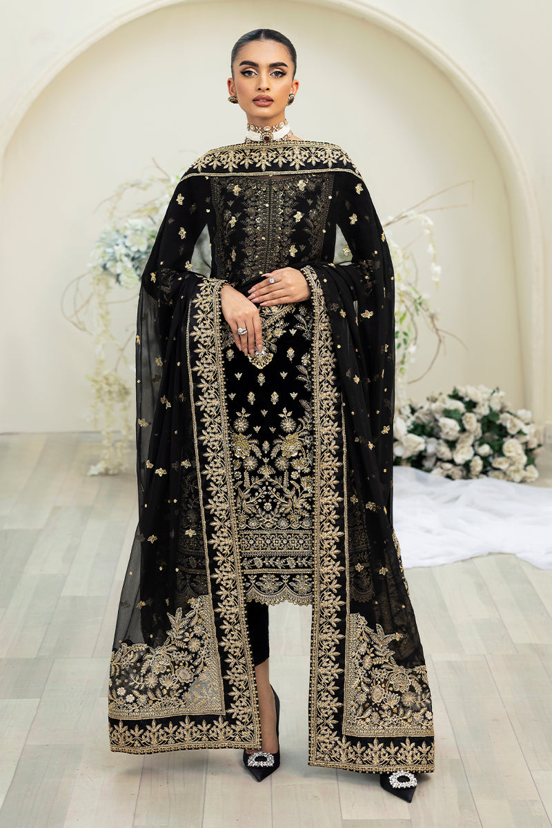 Gulaal | Celeste Velvet 24 | Velour - Wedding Dress - Maria Faisal
