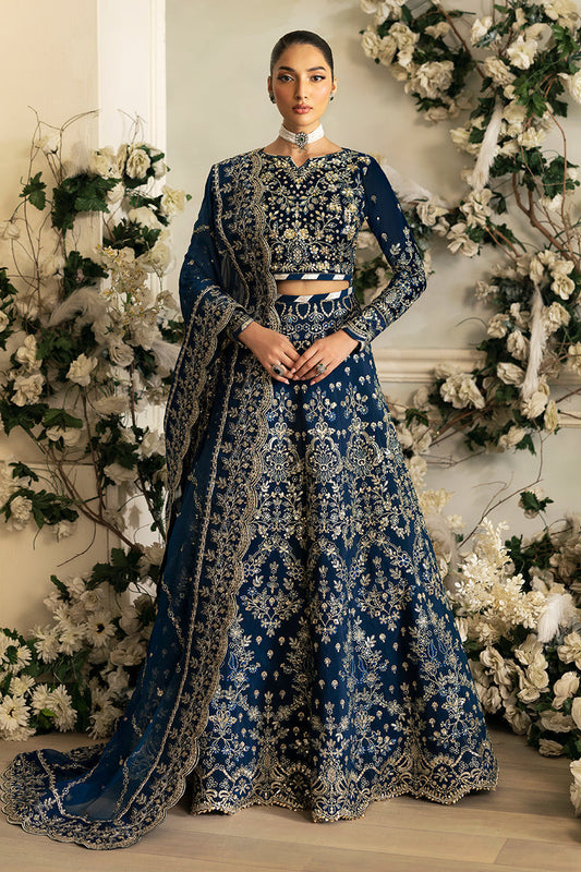 Gulaal | Celeste Velvet 24 | Haze - Wedding Dress - Maria Faisal