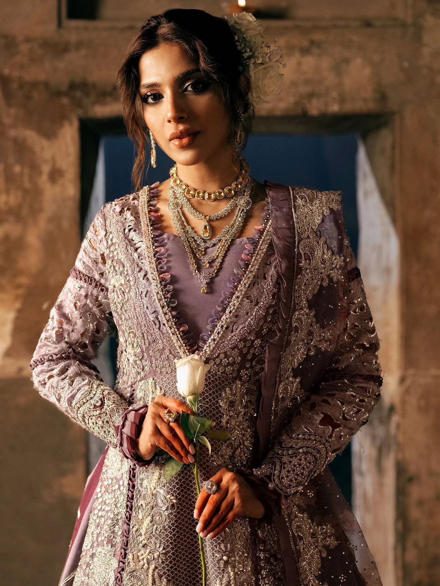 Maryam Hussain | Gulaab Wedding Formals 24 | JHIL MIL - Ladies Clothes - Maria Faisal