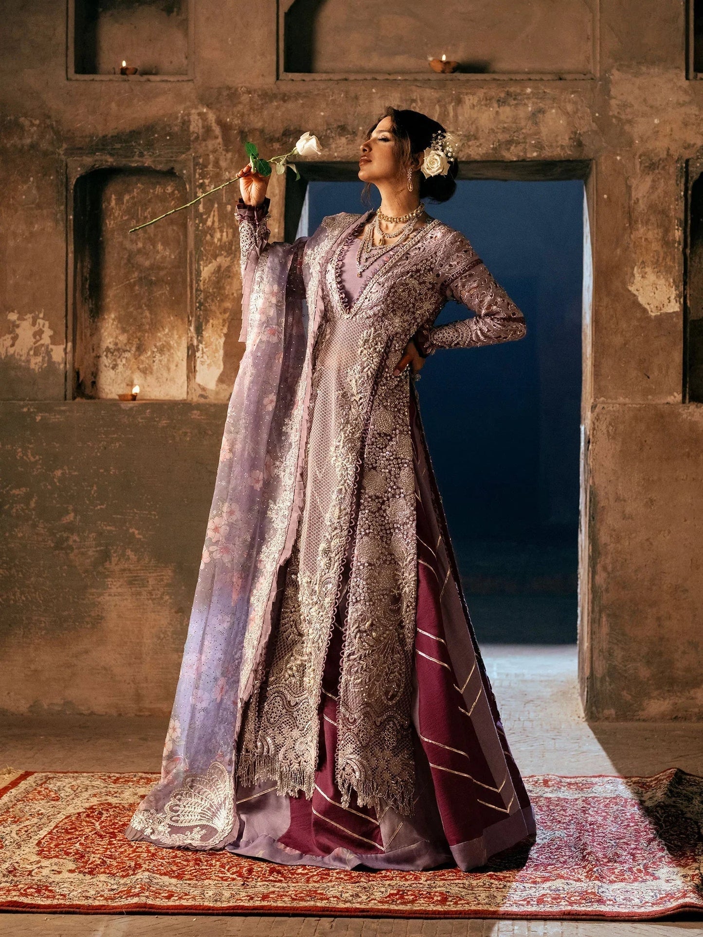 Maryam Hussain | Gulaab Wedding Formals 24 | JHIL MIL - Ladies Clothes - Maria Faisal