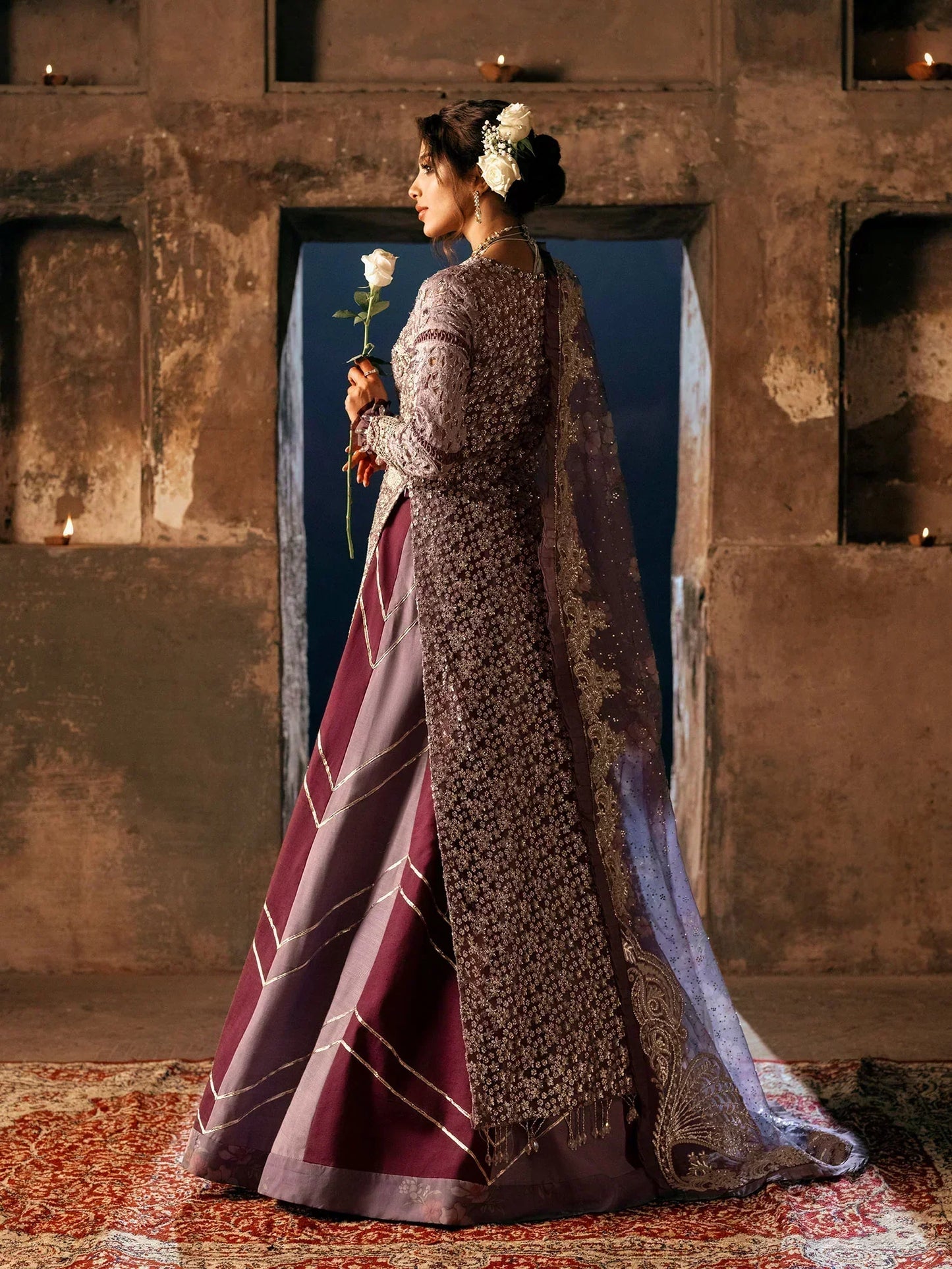 Maryam Hussain | Gulaab Wedding Formals 24 | JHIL MIL - Ladies Clothes - Maria Faisal