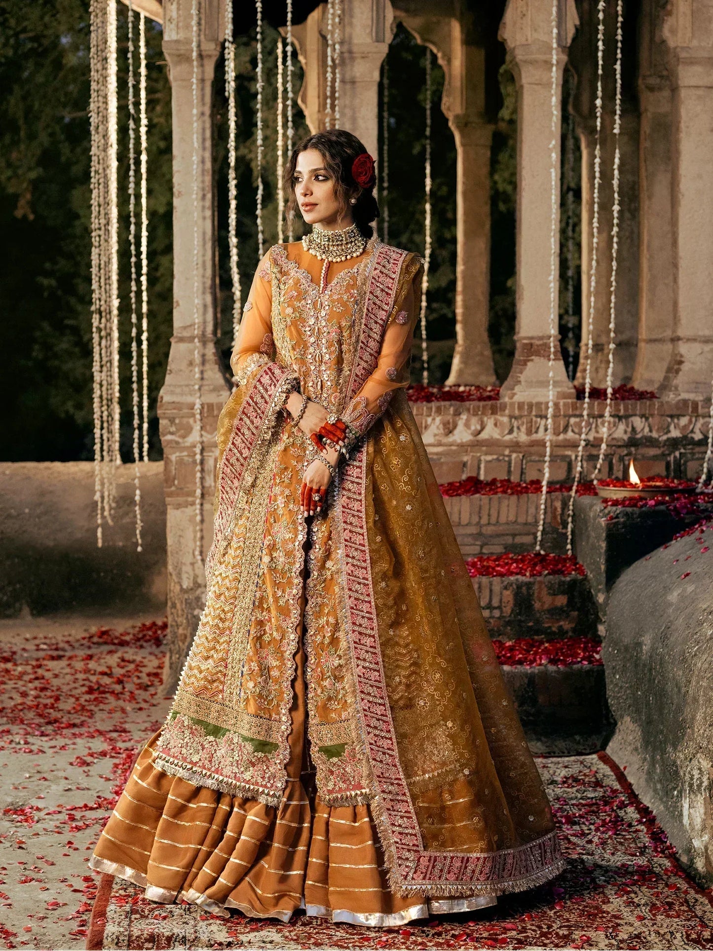 Maryam Hussain | Gulaab Wedding Formals 24 | Sandli - Ladies Clothes - Maria Faisal