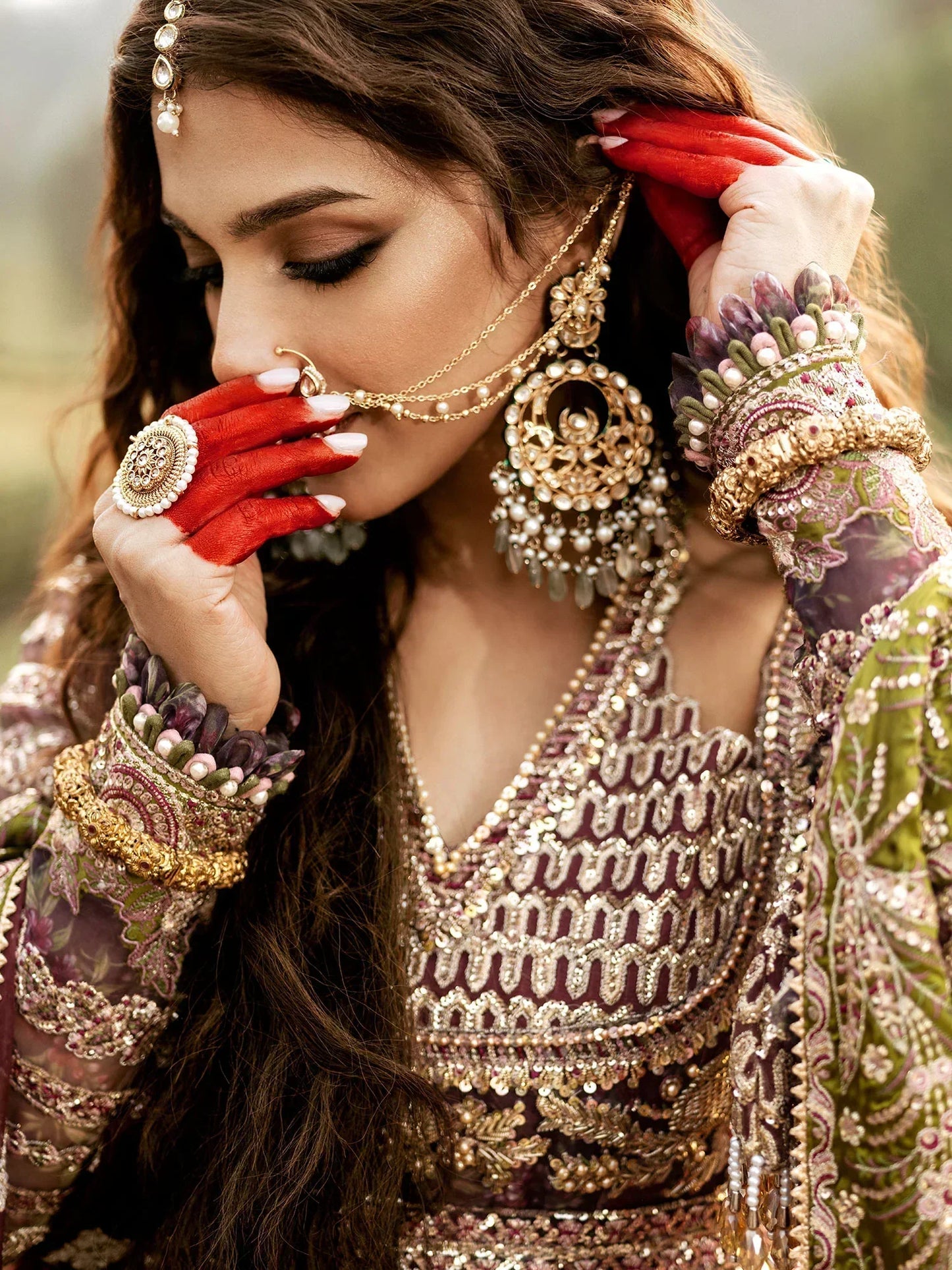 Maryam Hussain | Gulaab Wedding Formals 24 | Ronak - Ladies Clothes - Maria Faisal