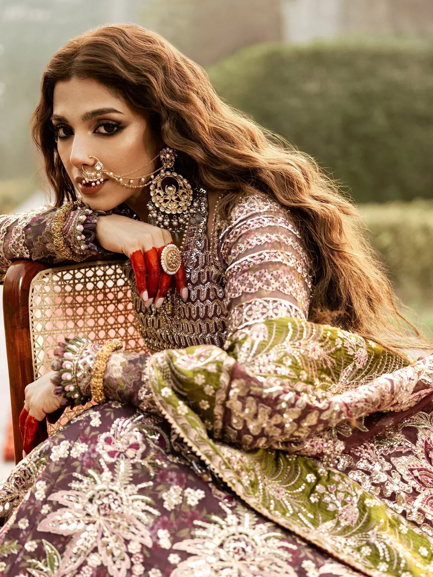 Maryam Hussain | Gulaab Wedding Formals 24 | Ronak - Ladies Clothes - Maria Faisal