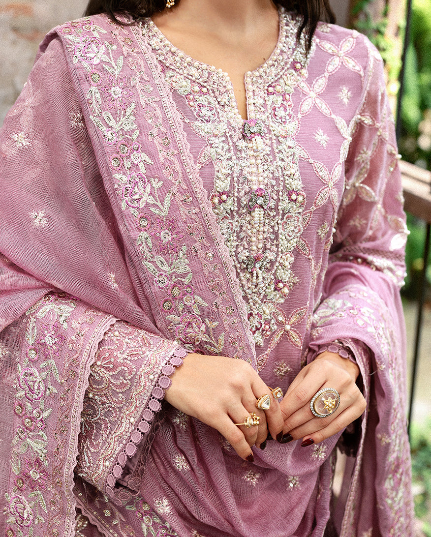 Mushq | Saugaat Pret | Gulbadan - Luxury Dress - available at Maria Faisal in UK and USA.