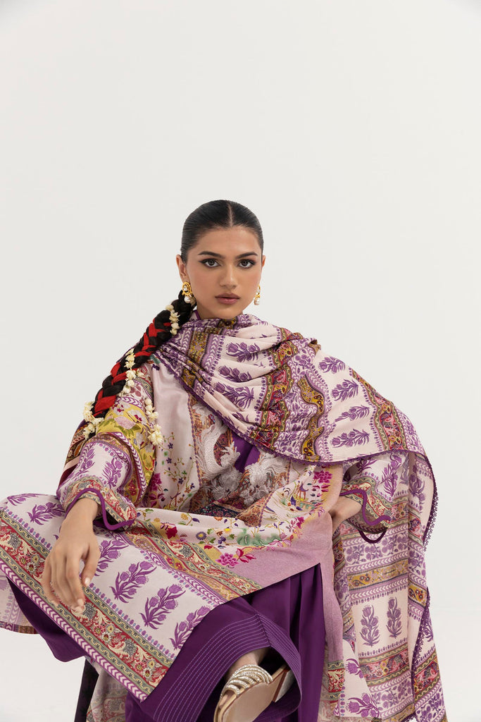 H255-001B-3CY – authentic Pakistani dress from the Mahay Winter 25 collection for women in the UK