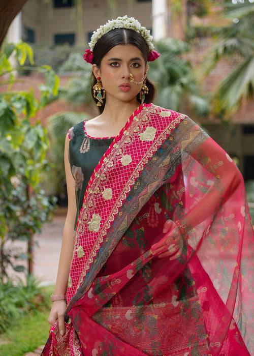 Ali Xeeshan | Chanda Luxury Pret | Green Forest by Maria Faisal - Registered Vendor of : Ali Xeeshan - type : Ladies Clothes - 100% original wedding dresses