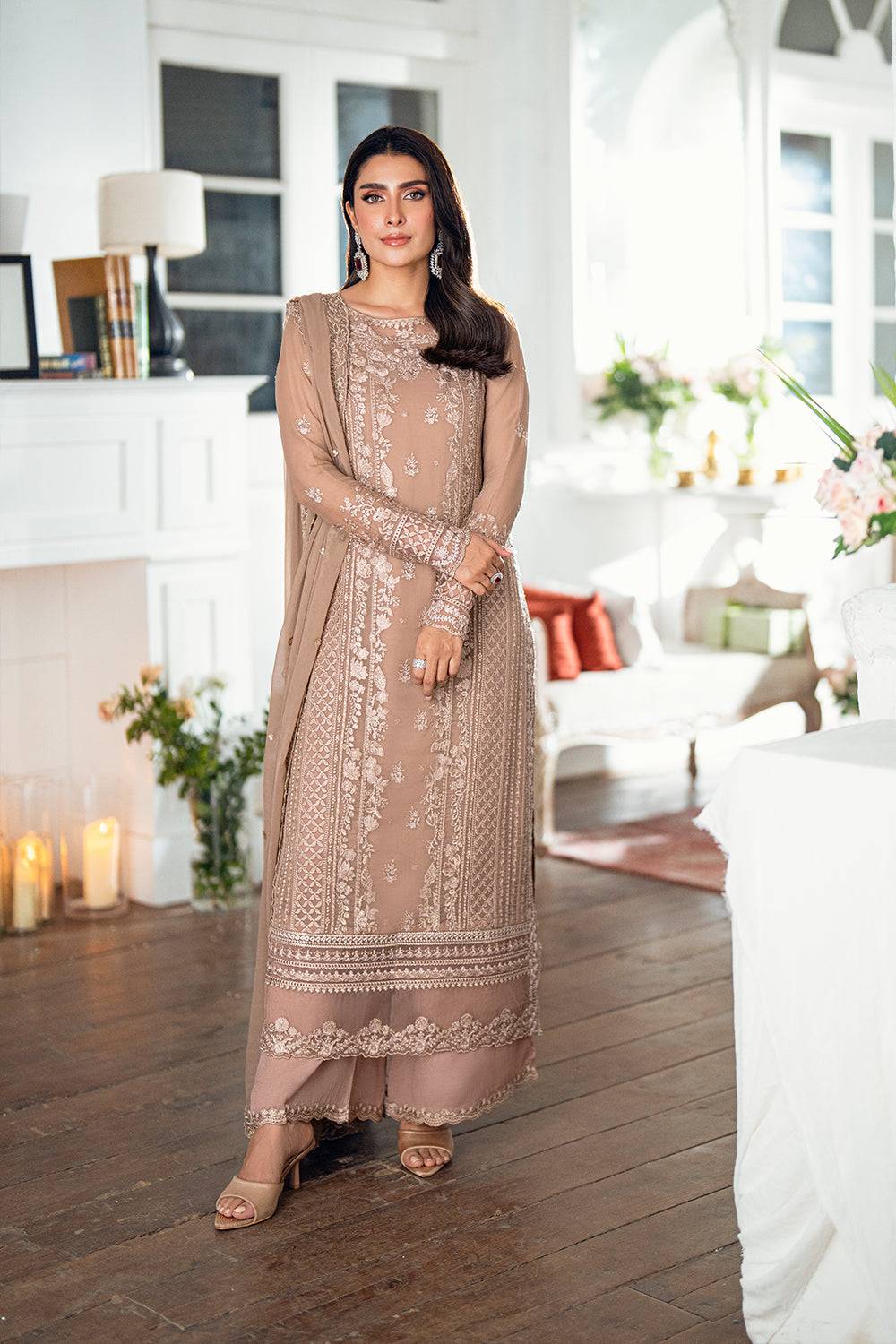 Azure | Vogue Formals | Hazel Veil by Maria Faisal - Registered Vendor of : Azure - type : Ladies Clothes - 100% original wedding dresses