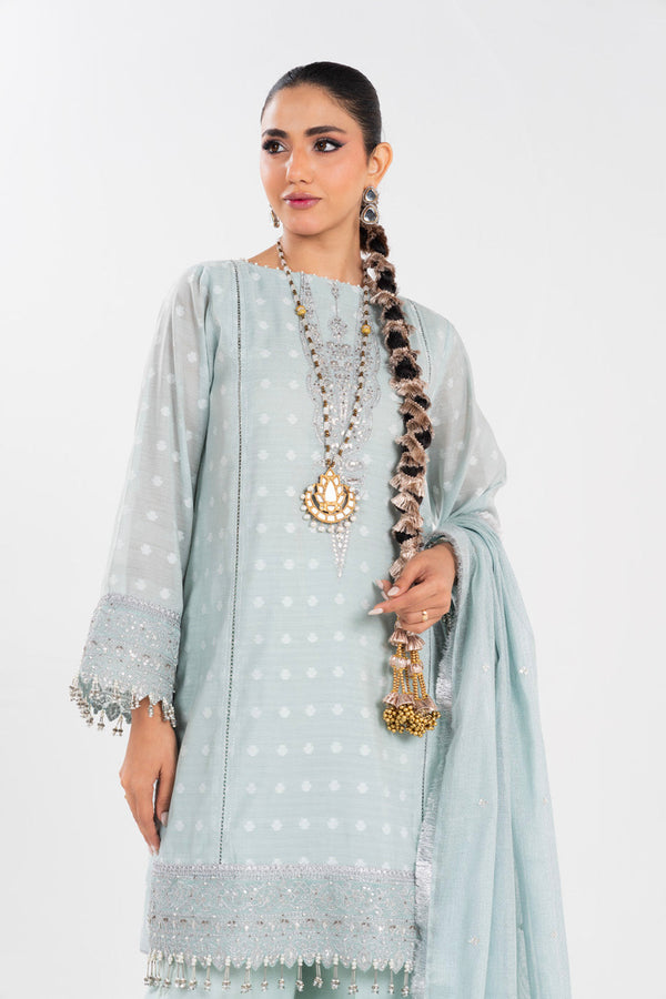 Al Karam | Luxe Formals | RTS | SHIRT, LINING, TROUSER & DUPATTA E - Ladies Clothes - Maria Faisal