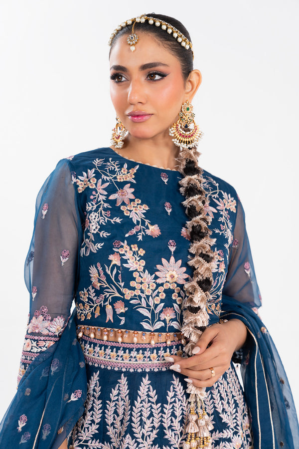 Al Karam | Luxe Formals | RTS | SHIRT, LINING, TROUSER & DUPATTA L - Ladies Clothes - Maria Faisal