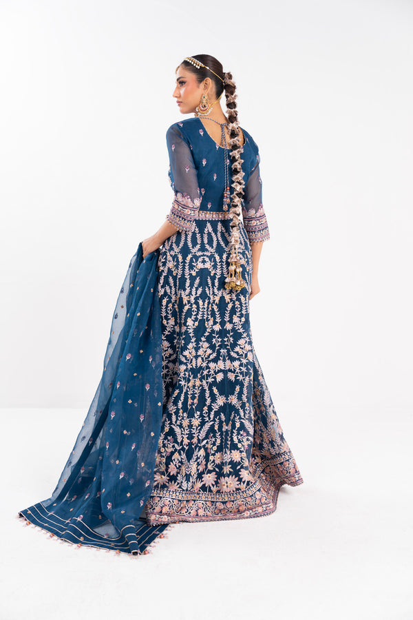 Al Karam | Luxe Formals | RTS | SHIRT, LINING, TROUSER & DUPATTA L - Ladies Clothes - Maria Faisal