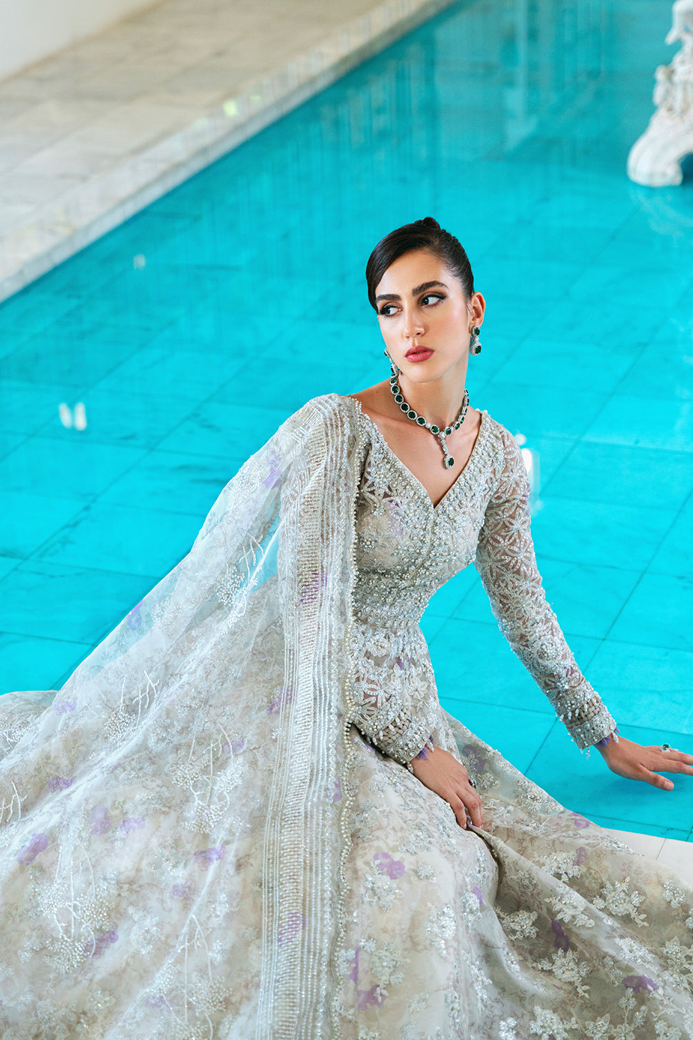 Saira Rizwan | Naqsh Festive | SRN24-01 Daphne - Wedding Dress - Maria Faisal