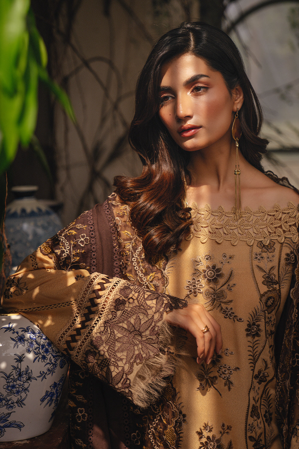 Saira Rizwan | Winter 2024 | NERIA-SRW24-07 - Ladies Clothes - Maria Faisal